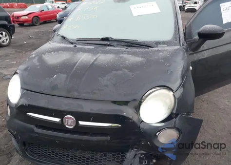 2012 Fiat 500 Sport z USA, uszkodzony, nr VIN 3C3CFFBR9CT207816